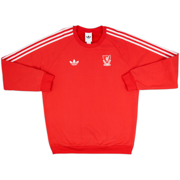 2025-26 Liverpool adidas Originals Crew Sweat Top