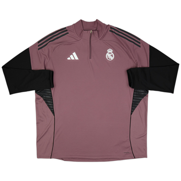 2025-26 Real Madrid adidas 1/4 Zip Training Top