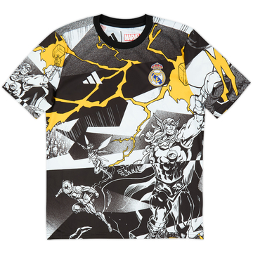 2025-26 Real Madrid adidas Avengers Pre-Match Shirt (KIDS)