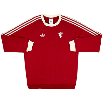 2025-26 Manchester United adidas Originals Crew Sweat Top