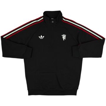 2025-26 Manchester United adidas Originals 1/4 Zip Top