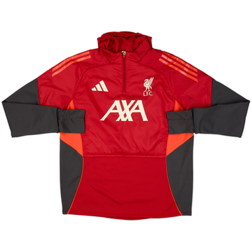 2025-26 Liverpool adidas 1/4 Zip Winterized Top 