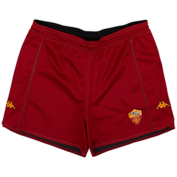2002-03 Roma European Home Shorts - 6/10 - (XL)