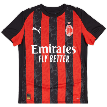 2025-26 AC Milan Home Shirt (KIDS)