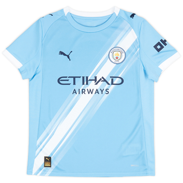 2025-26 Manchester City Home Shirt (KIDS)