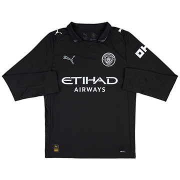 2025-26 Manchester City Away L/S Shirt (KIDS)