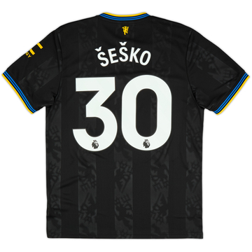 2025-26 Manchester United Third Shirt Sesko #30