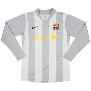 2007-08 Barcelona Authentic GK Shirt - 9/10 - (XL.Boys)