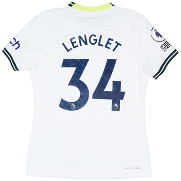 2022-23 Tottenham Match Issue Home Shirt Lenglet #34