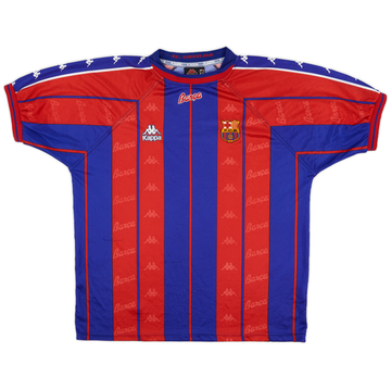 1997-98 Barcelona Home Shirt - 7/10 - (XL)