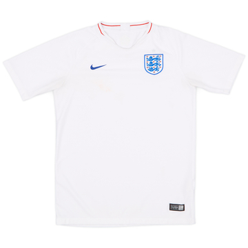 2018-19 England Home Shirt - 5/10 - (XL.Boys)