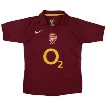 2005-06 Arsenal Home Shirt - 7/10 - (S.Boys)