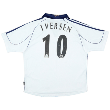 1999-01 Tottenham Home Shirt Iversen #10 - 7/10 - (L)