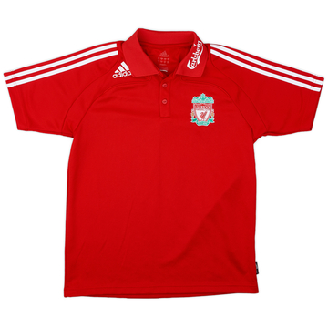 2009-10 Liverpool adidas Polo Shirt - 9/10 - (S)