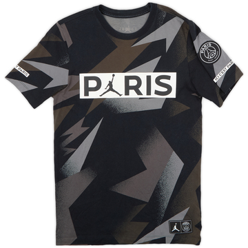 2019-2020 Paris Saint-Germain Jordan Air Cotton Tee - 9/10 - (S)