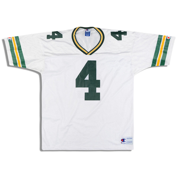 1992-96 Green Bay Packers Favre #4 Champion Jersey (Away) XXL