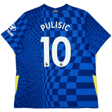2021-22 Chelsea Authentic Home Shirt Pulisic #10 - 10/10 - (XXL)