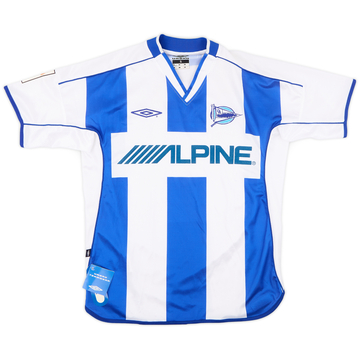 2002-03 Alaves Home Shirt (S)