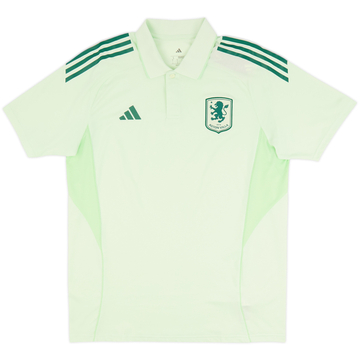 2025-26 Aston Villa adidas Polo T-Shirt