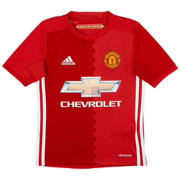 2016-17 Manchester United Home Shirt - 6/10 - (S.Boys)
