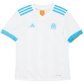 2017-18 Olympique Marseille Home Shirt - 7/10 - (M.Boys)