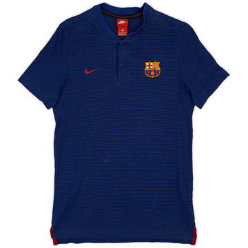 2017-18 Barcelona Nike Polo Shirt - 6/10 - (M)