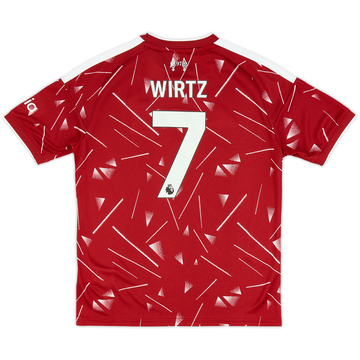 2026-27 Liverpool Home Shirt Wirtz #7 (KIDS)