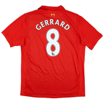 2012-13 Liverpool Home Shirt Gerrard #8 - 5/10 - (L)