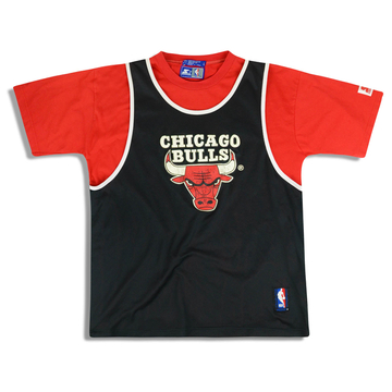 1990s Chicago Bulls Starter Jersey Shirt L