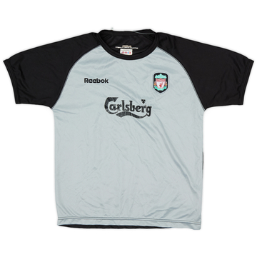 2002-03 Liverpool Reebok Training Shirt - 8/10 - (S.Boys)
