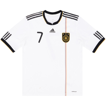 2010-11 Germany Match Issue Home Shirt #7