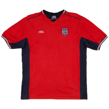 2002-03 England Umbro Training Shirt - 8/10 - (L)