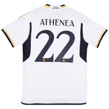 2023-24 Real Madrid Women's Authentic Home Shirt Athenea #22 (Unisex fit - L)