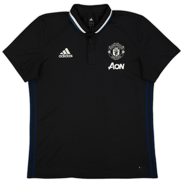 2016-17 Manchester United adidas Polo Shirt - 9/10 - (L)