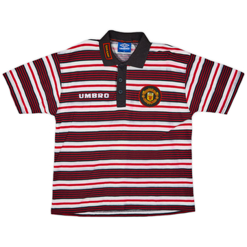 1997-98 Manchester United Umbro Polo Shirt - 6/10 - (XL)