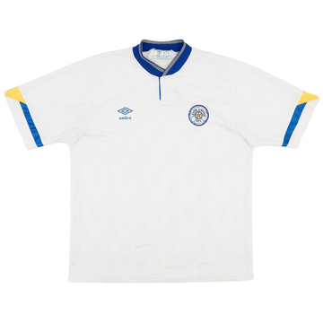 1990-91 Leeds United Home Shirt - 7/10 - (XL)