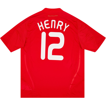 2007-08 France Away Shirt Henry #12VS