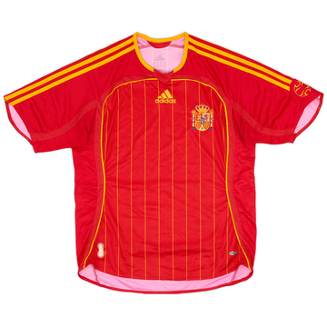 2006-08 Spain Home Shirt - 8/10 - (L.Boys)