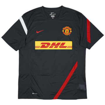 2012-13 Manchester United Nike Training Shirt - 9/10 - (L)
