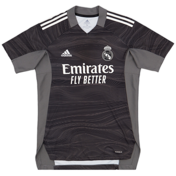 2021-22 Real Madrid GK S/S Shirt - 8/10 - (M)