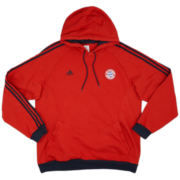 2007-08 Bayern Munich adidas Hooded Sweat Top - 9/10 - (XL)