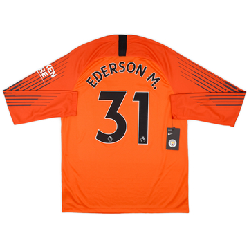 2018-19 Manchester City GK Shirt Ederson.M. #31 (L)