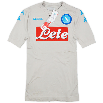 2016-17 Napoli European Fourth Authentic Kombat Fit Shirt (M/L)