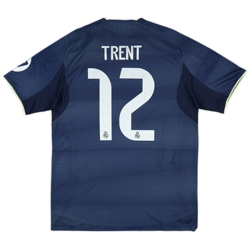 2025-26 Real Madrid Authentic Away Shirt Trent #12