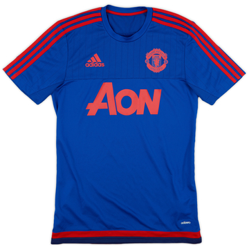 2015-16 Manchester United adizero Training Shirt - 9/10 - (S)