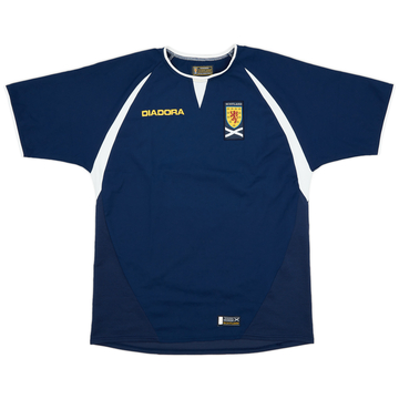 2003-05 Scotland Home Shirt - 8/10 - (XXL)