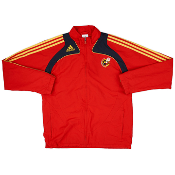2008-09 Spain adidas Track Jacket - 9/10 - (L)