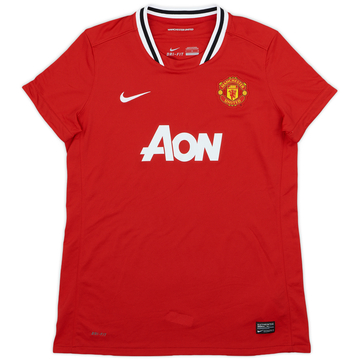 2011-12 Manchester United Home Shirt - 10/10 - (Women's L)