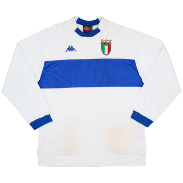1998-00 Italy Away L/S Shirt - 8/10 - (XL)