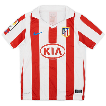 2010-11 Atletico Madrid Home Shirt - 8/10 - (S.Boys)